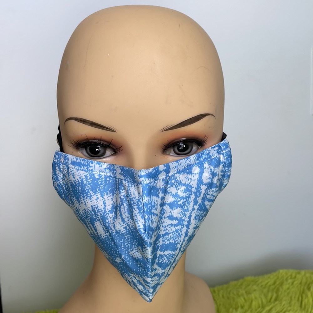 Time and Tru Face Mask & Hair Tie 2-Piece Set.